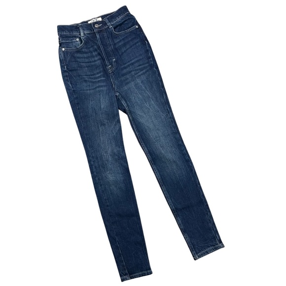 Free People High Rise Skinny Jeans - Picture 3 of 7